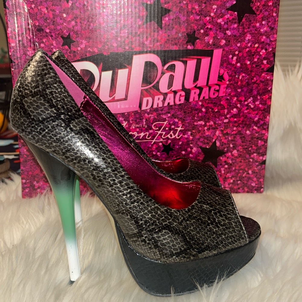RuPaul heels